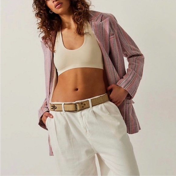 NWOT Free People Clean Lines Halter Bra - Picture 4 of 11